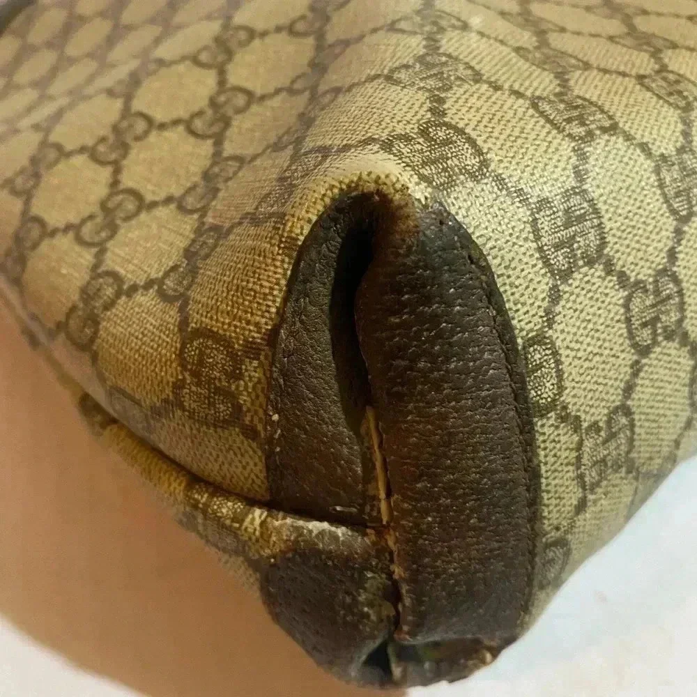 Gucci vintage GG mico web tote handbag